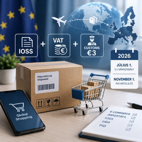 E-commerce és importáfa 2026 – hogyan kapcsolódik az IOSS az új szabályokhoz?