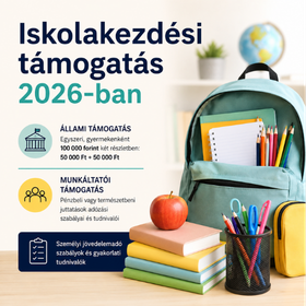 Iskolakezdési támogatás 2026-ban