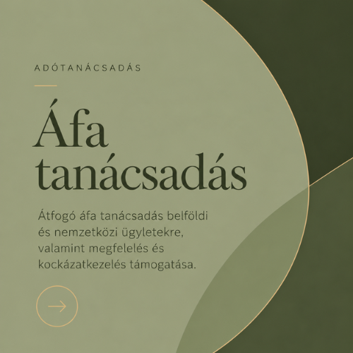 ÁFA tanácsadás